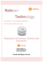 ROTOCAV brochure for the cosmetic industry