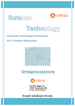 Brochure omogeneizzazione - ROTOCAV - Cavitatore idrodinamico